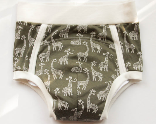 ABDL training pants for adult Giraffes