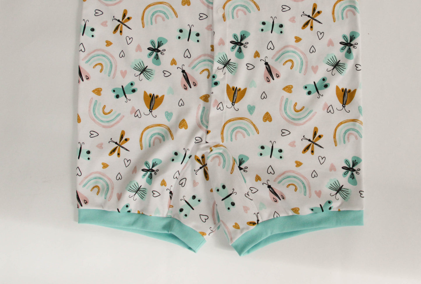 ABDL romper Turquoise