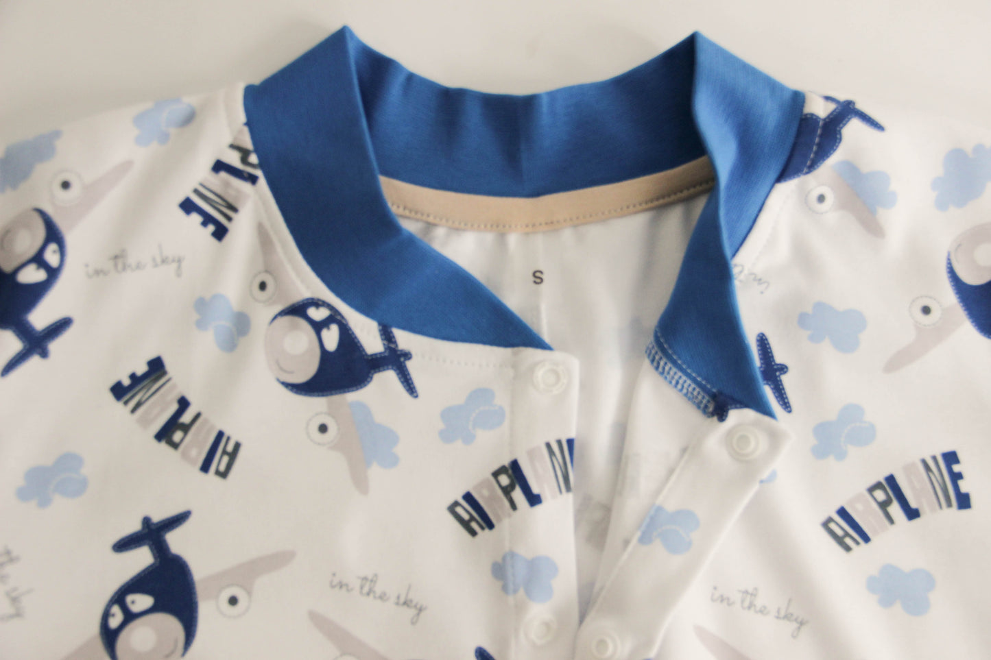 ABDL romper Airplanes