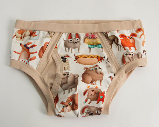 ABDL briefs Dogs