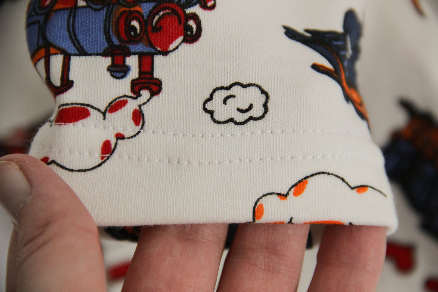 ABDL romper Little train chug-chug