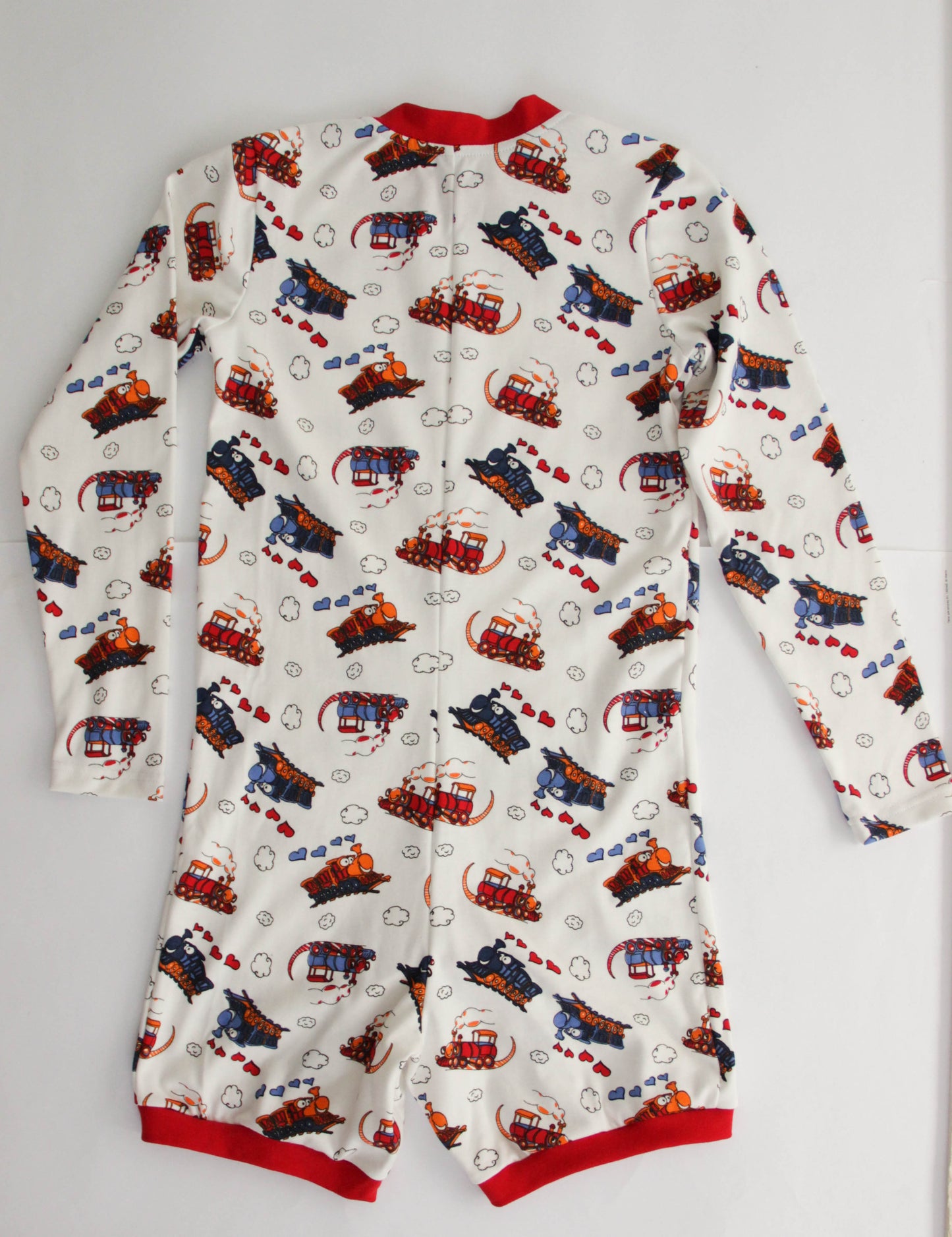 ABDL romper Little train chug-chug