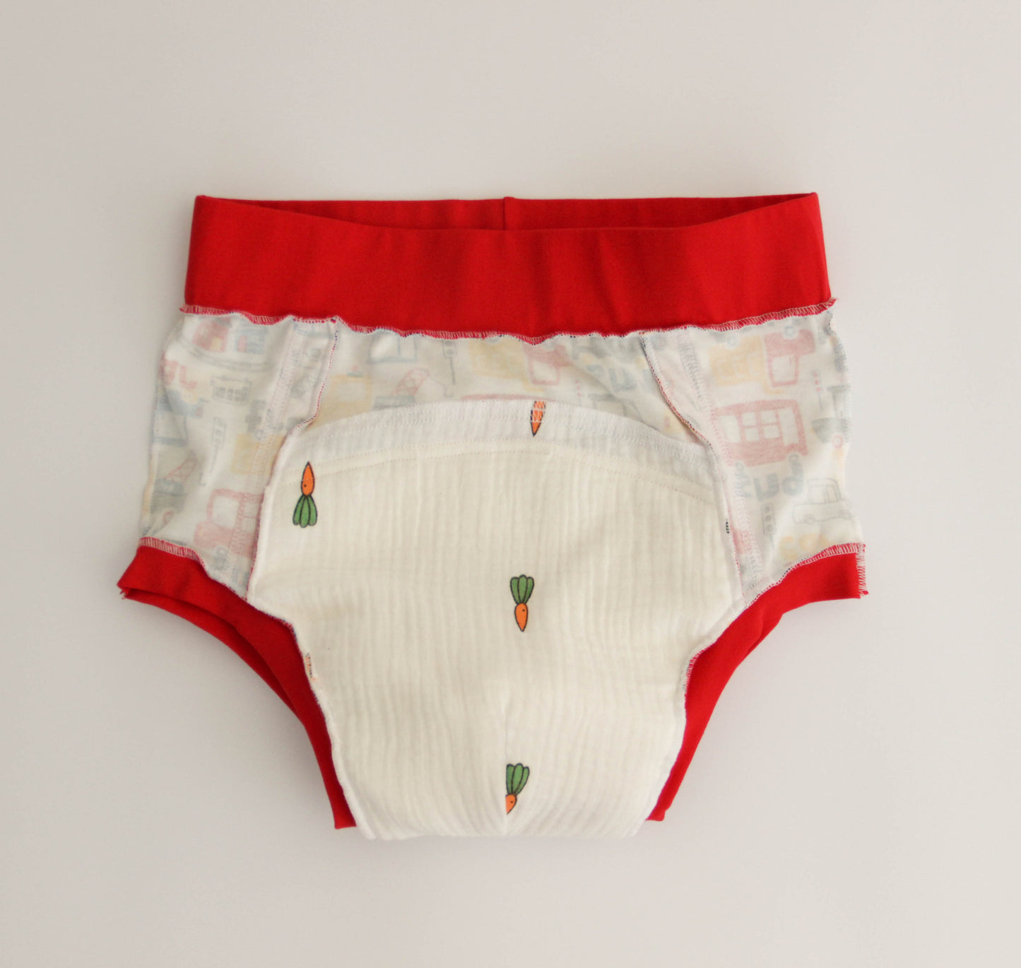 ABDL training pants for adult Red cars