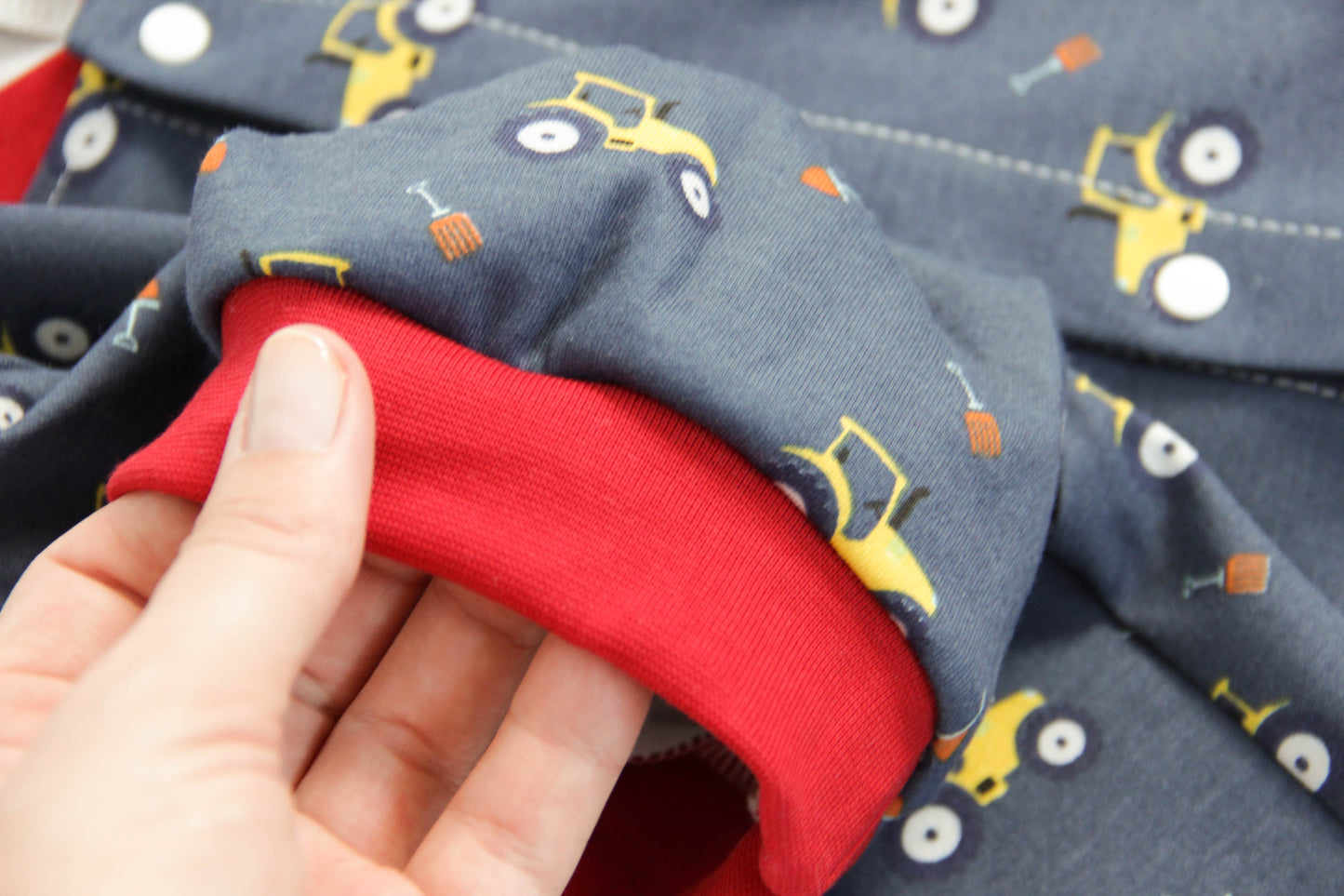 ABDL romper Small tractors