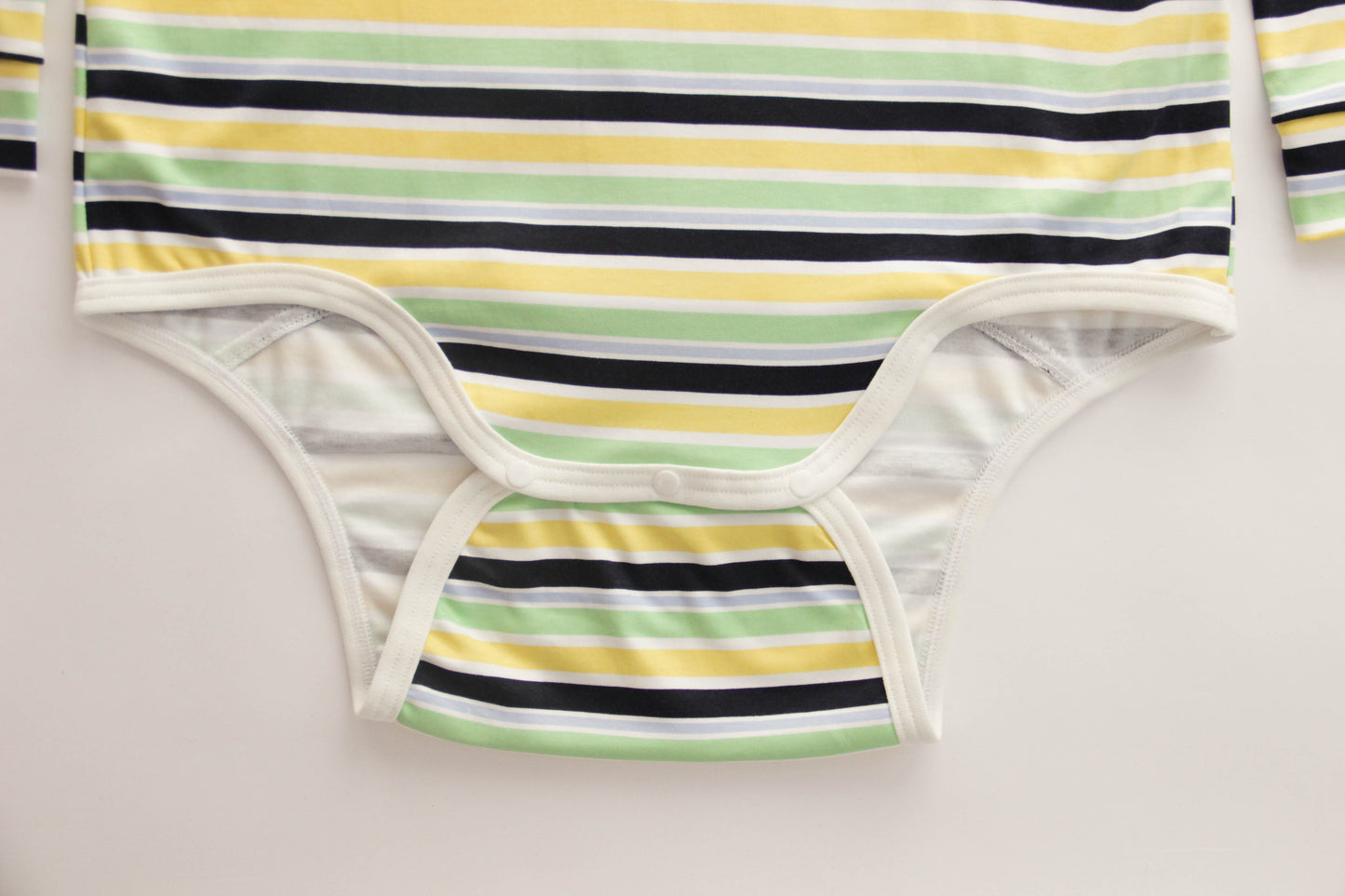 ABDL bodysuit with Peter Pan collar, green