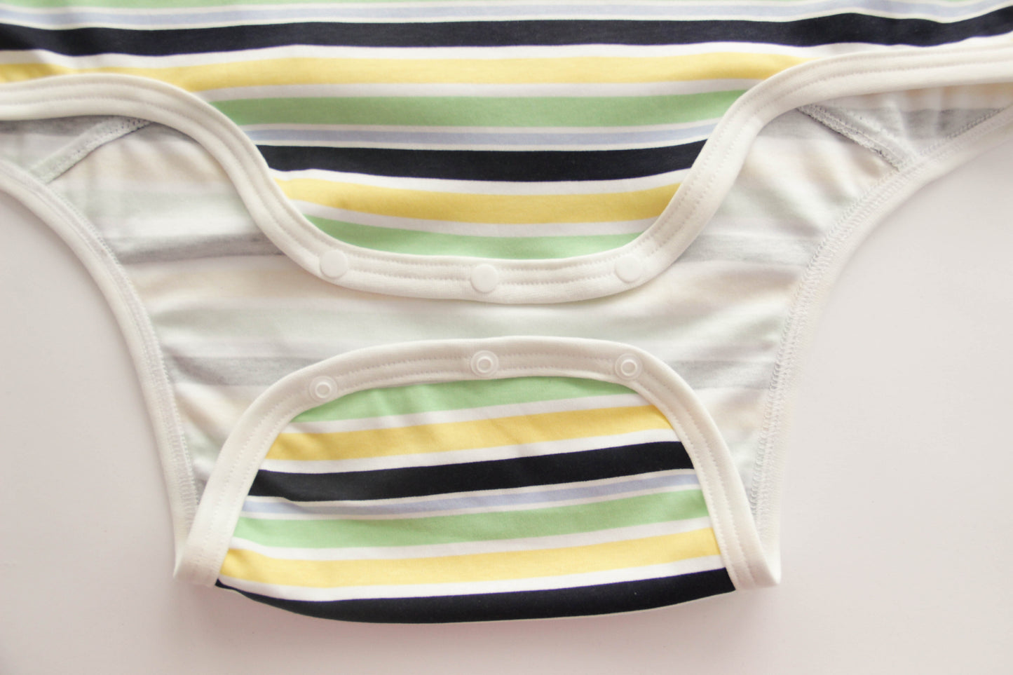 ABDL bodysuit with Peter Pan collar, green