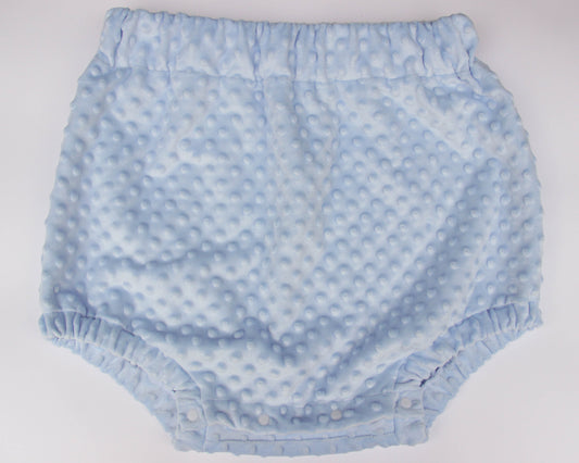 ABDL diaper cover Blue plush