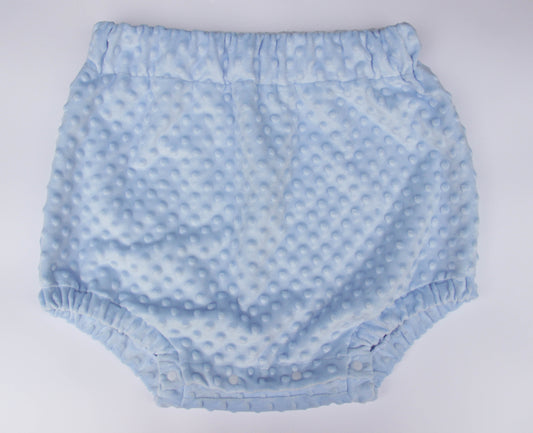 ABDL diaper cover Blue plush
