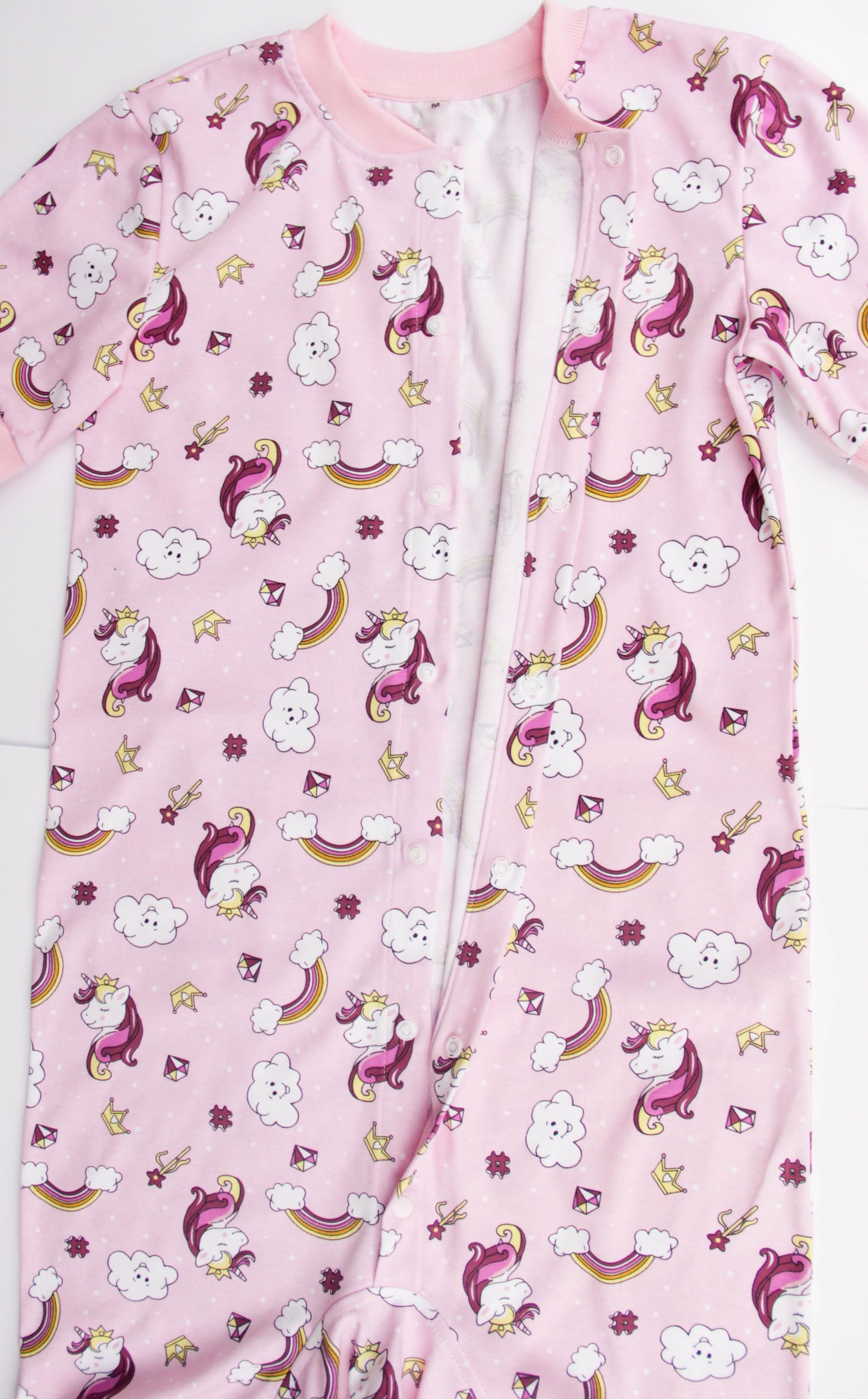ABDL romper Unicorns and Rainbows