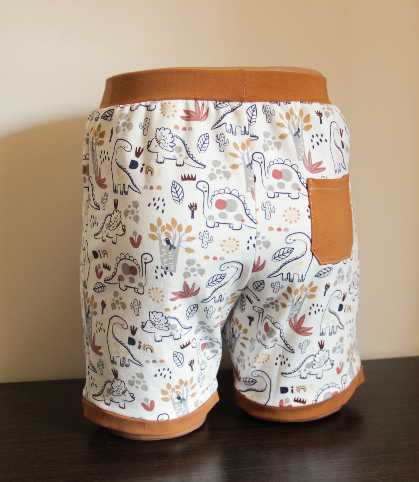 ABDL shorts Dino with access from below