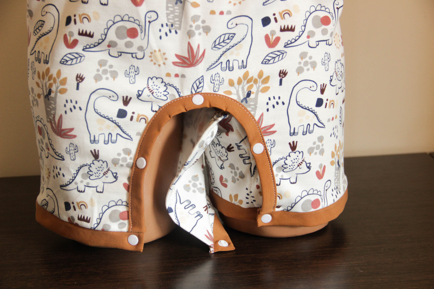 ABDL shorts Dino with access from below