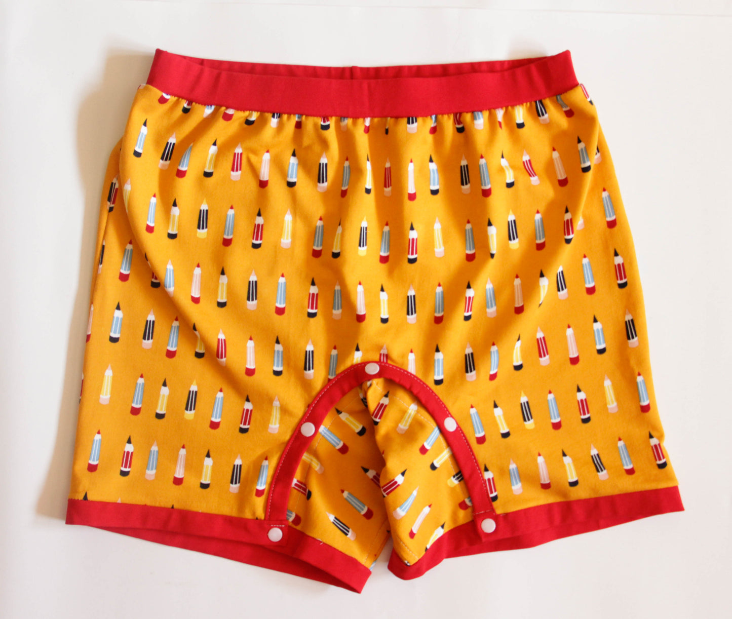 ABDL shorts Pencils with access from below