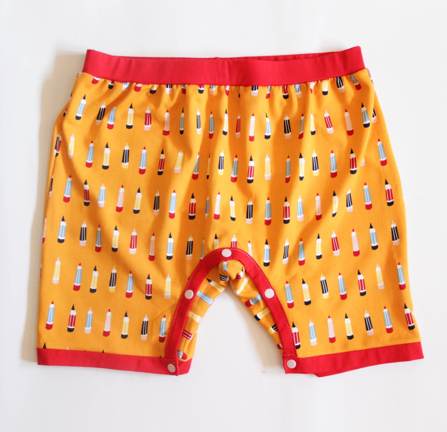 ABDL shorts Pencils with access from below