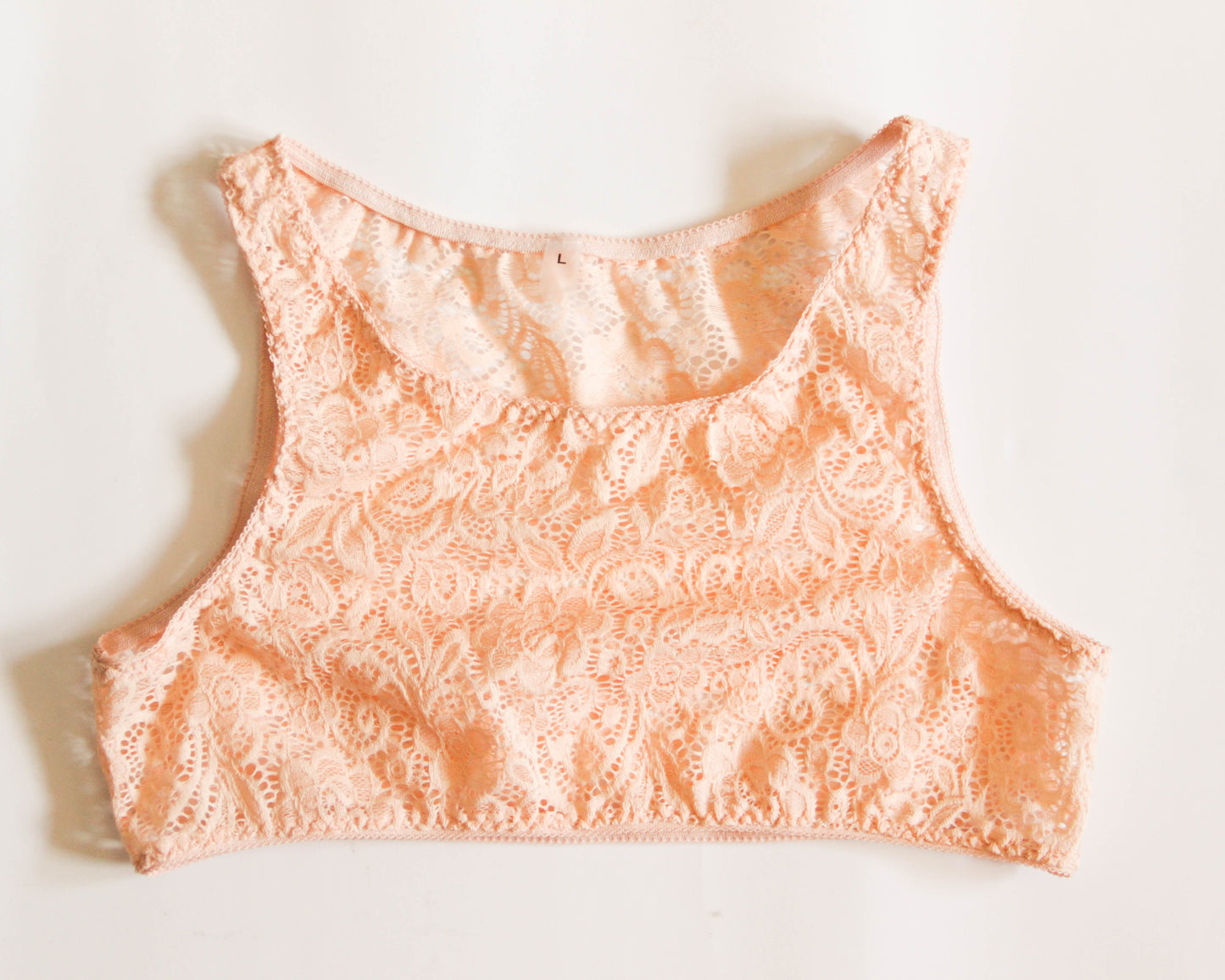 Pink top for men femboy underwear