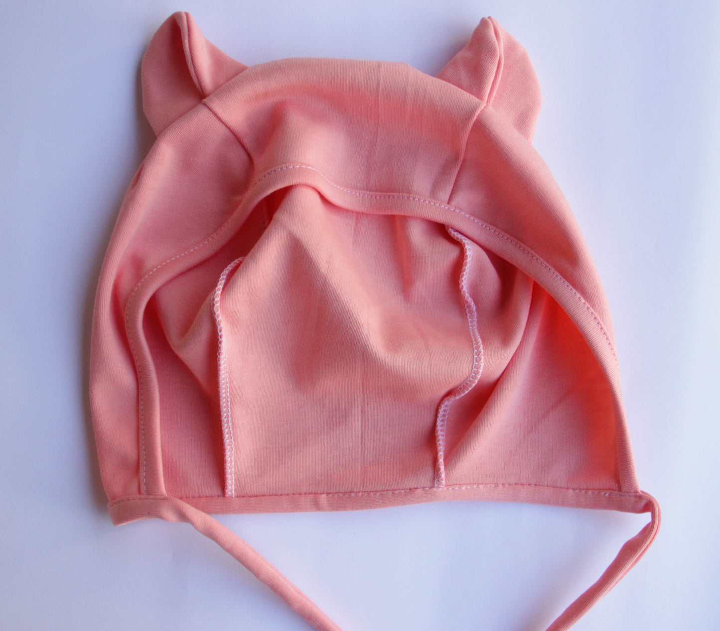 ABDL Adult Hat with ears. Diaper lovers outfit detail bonnet, littles space clothes