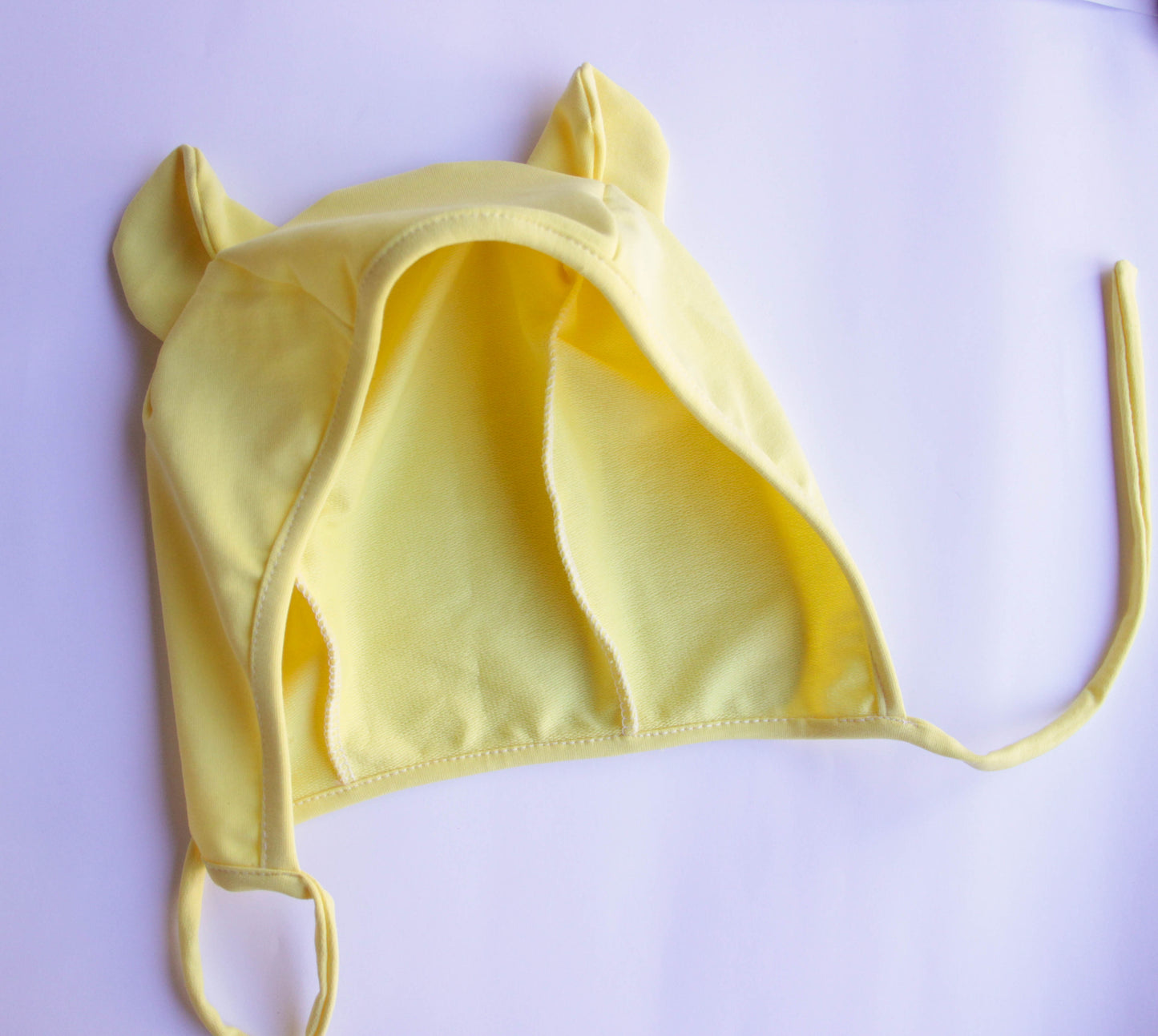 ABDL Adult Hat with ears. Diaper lovers outfit detail bonnet, littles space clothes