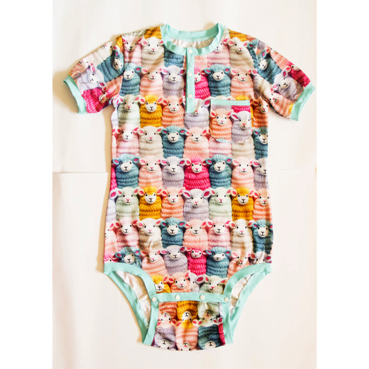 ABDL bodysuit for adult Sheep
