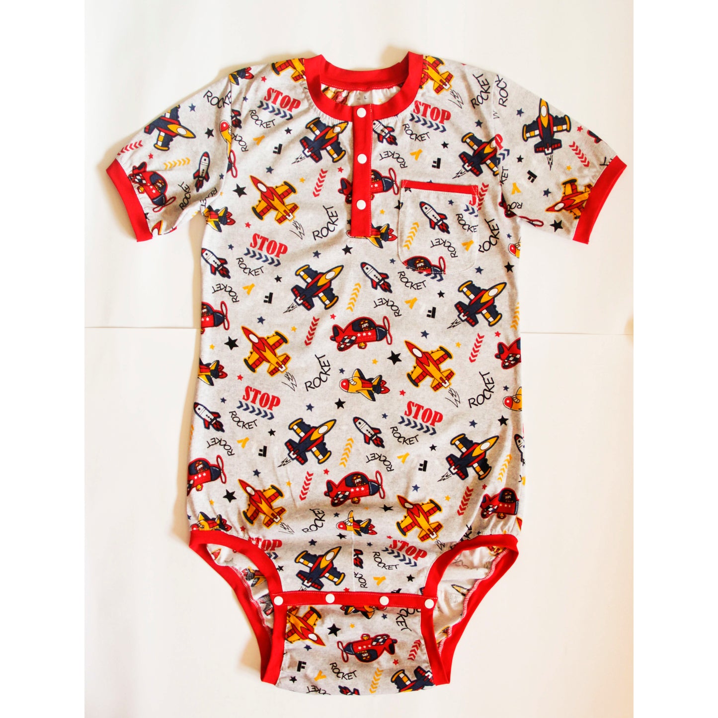 ABDL bodysuit Rokets