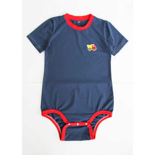 T-shirt ABDL bodysuit with patch Truck