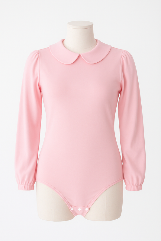 ABDL Peter Pan collar bodysuit