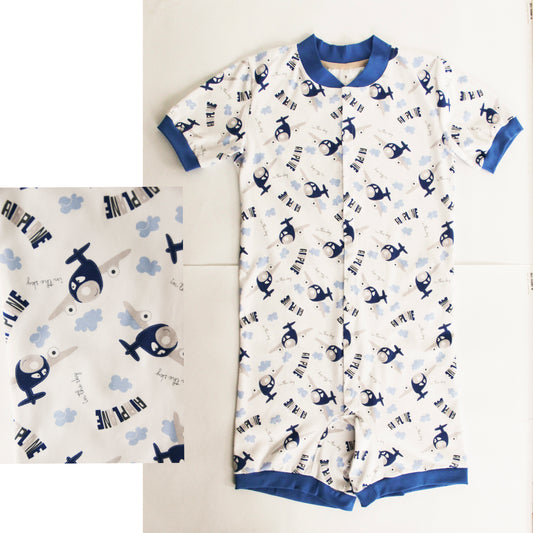 ABDL romper Airplanes