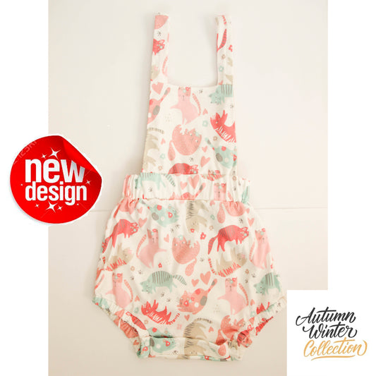 ABDL sunsuit Cats