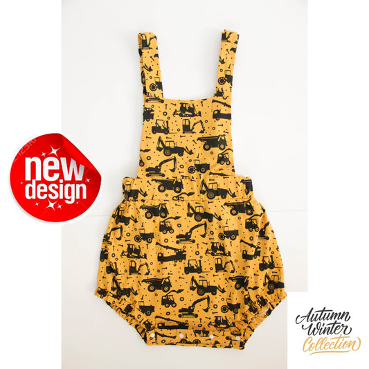 ABDL sunsuit Tractors