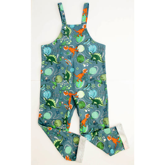 ABDL jumpsuit with straps Dino