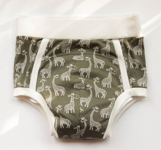 ABDL training pants for adult Giraffes