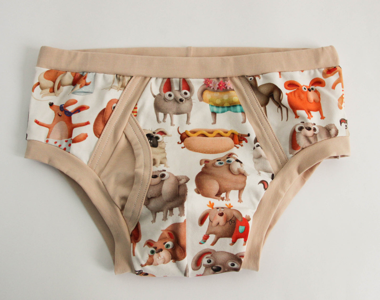 ABDL briefs Dogs