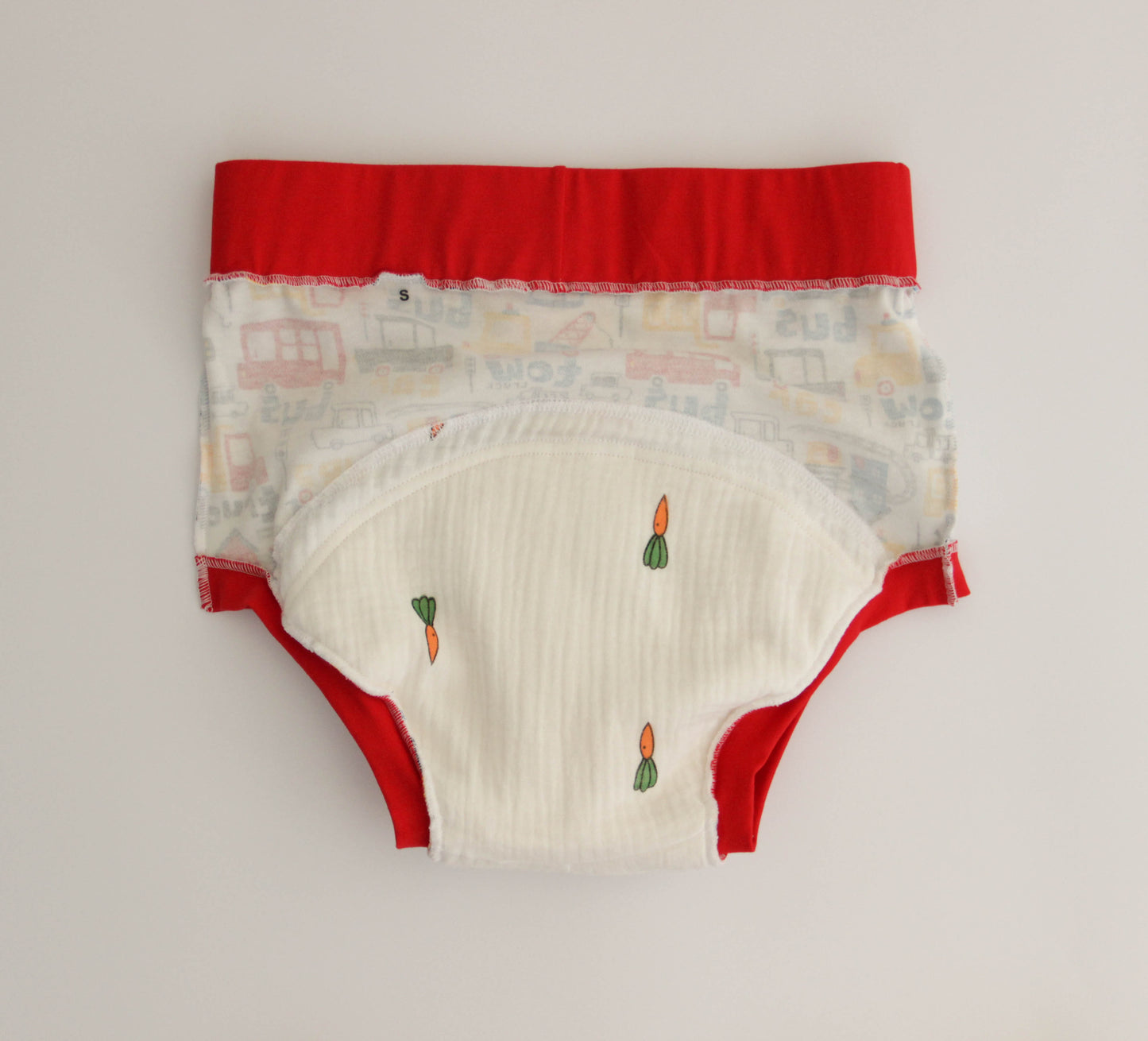 ABDL training pants for adult Red cars