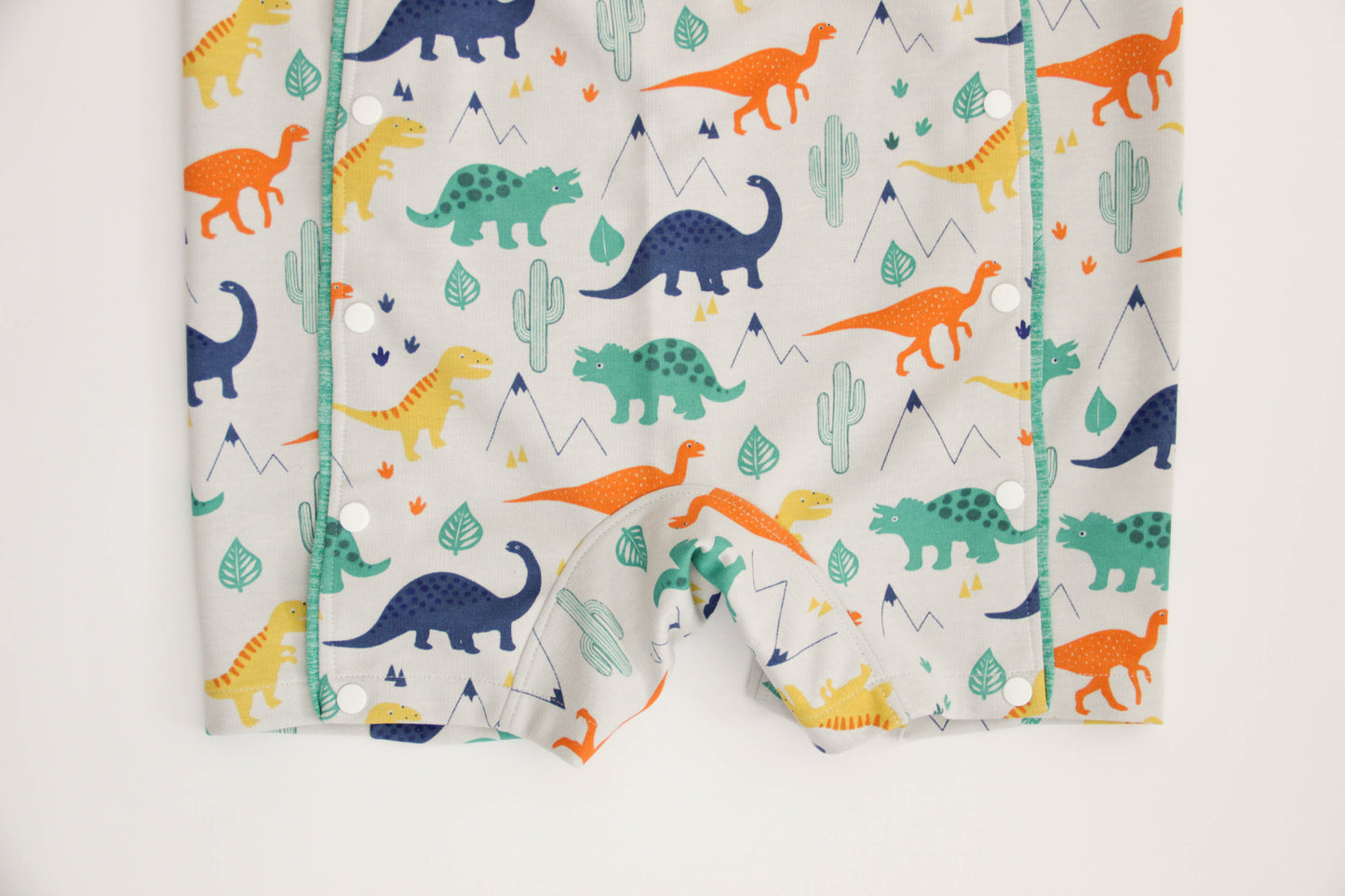 ABDL jumpsuit with straps Dino