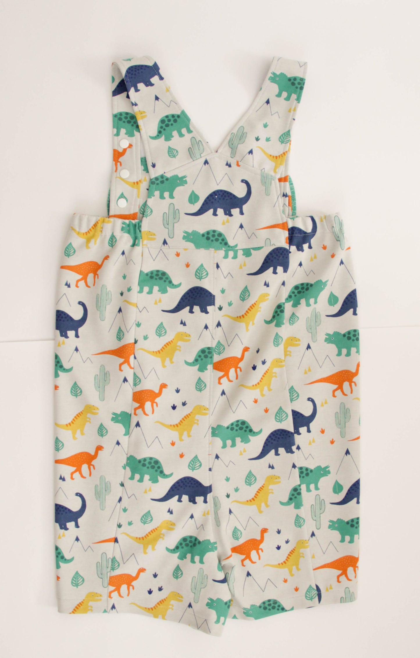 ABDL jumpsuit with straps Dino