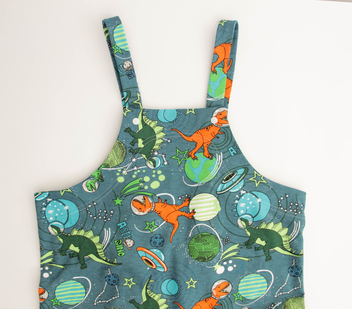 ABDL jumpsuit with straps Dino