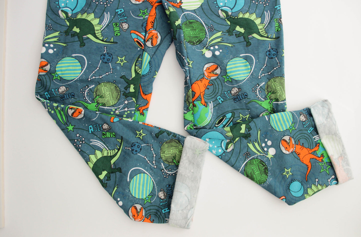 ABDL jumpsuit with straps Dino