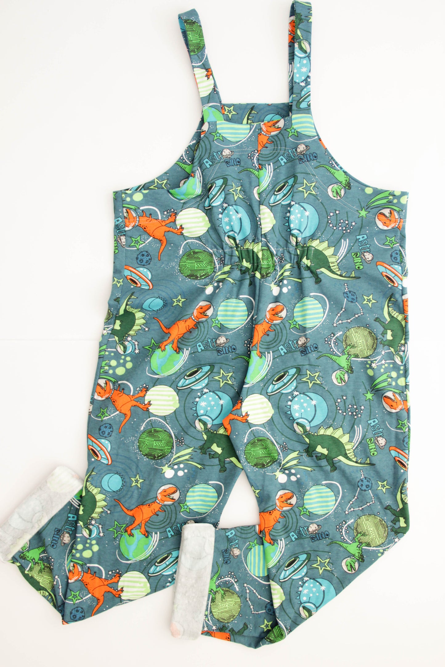 ABDL jumpsuit with straps Dino