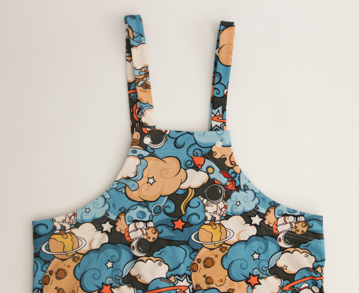 ABDL jumpsuit with straps Space