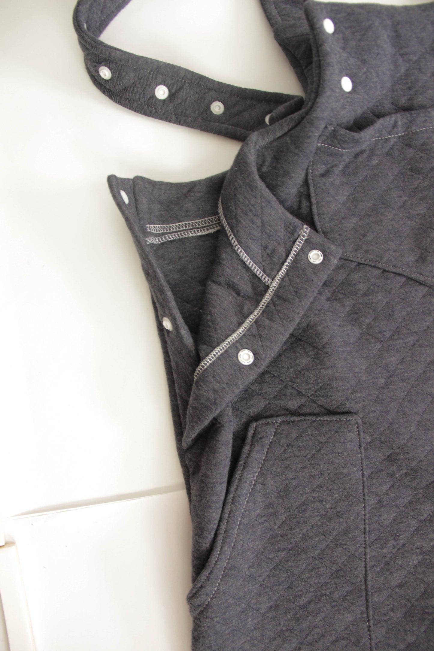 Adult jumpsuit with straps. Walking clothes for littles big boys.