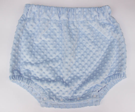 ABDL diaper cover Blue plush