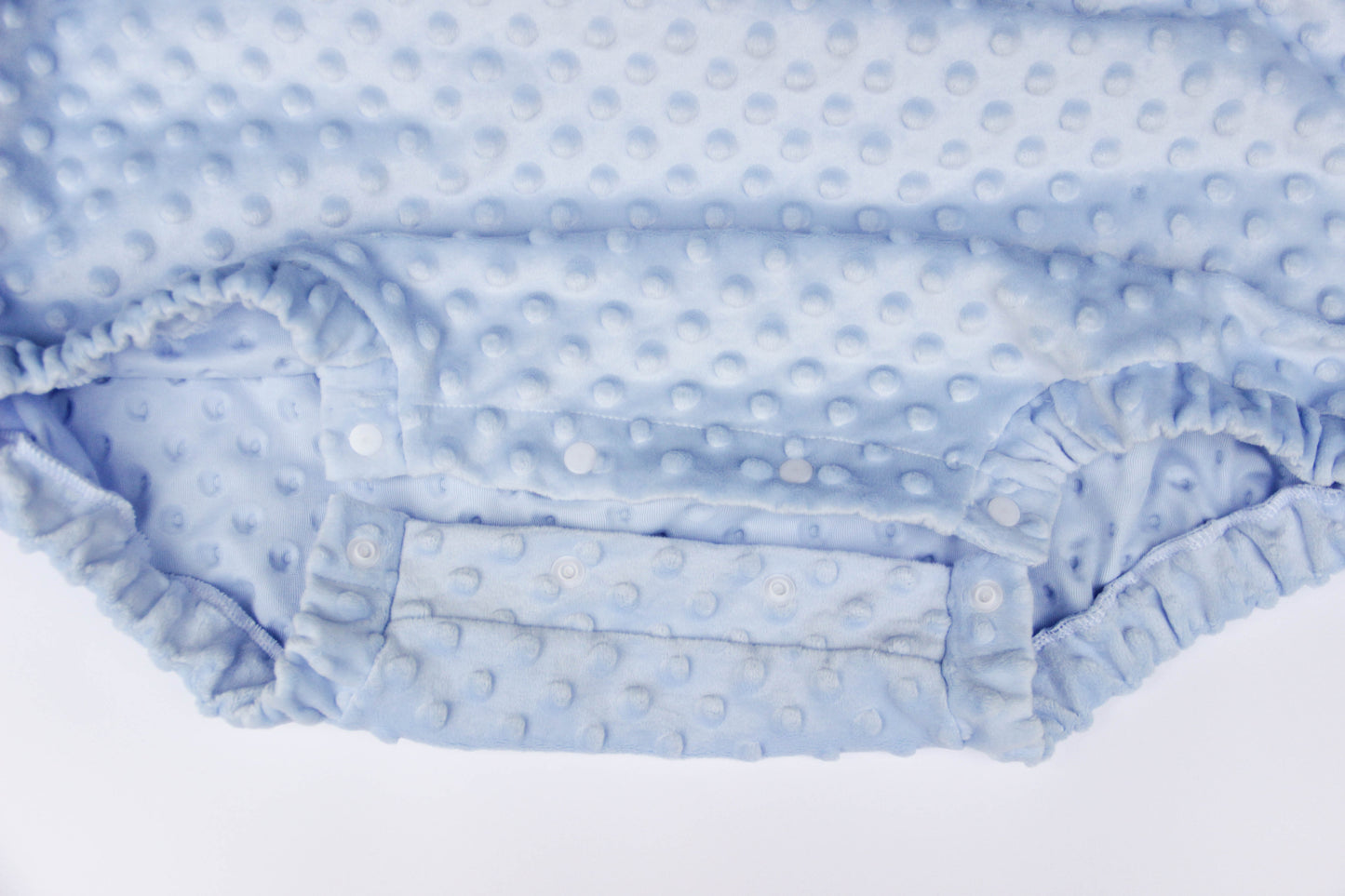 ABDL diaper cover Blue plush
