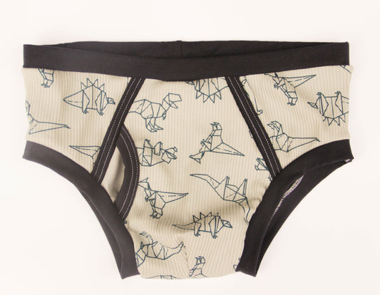 ABDL briefs Dino origami