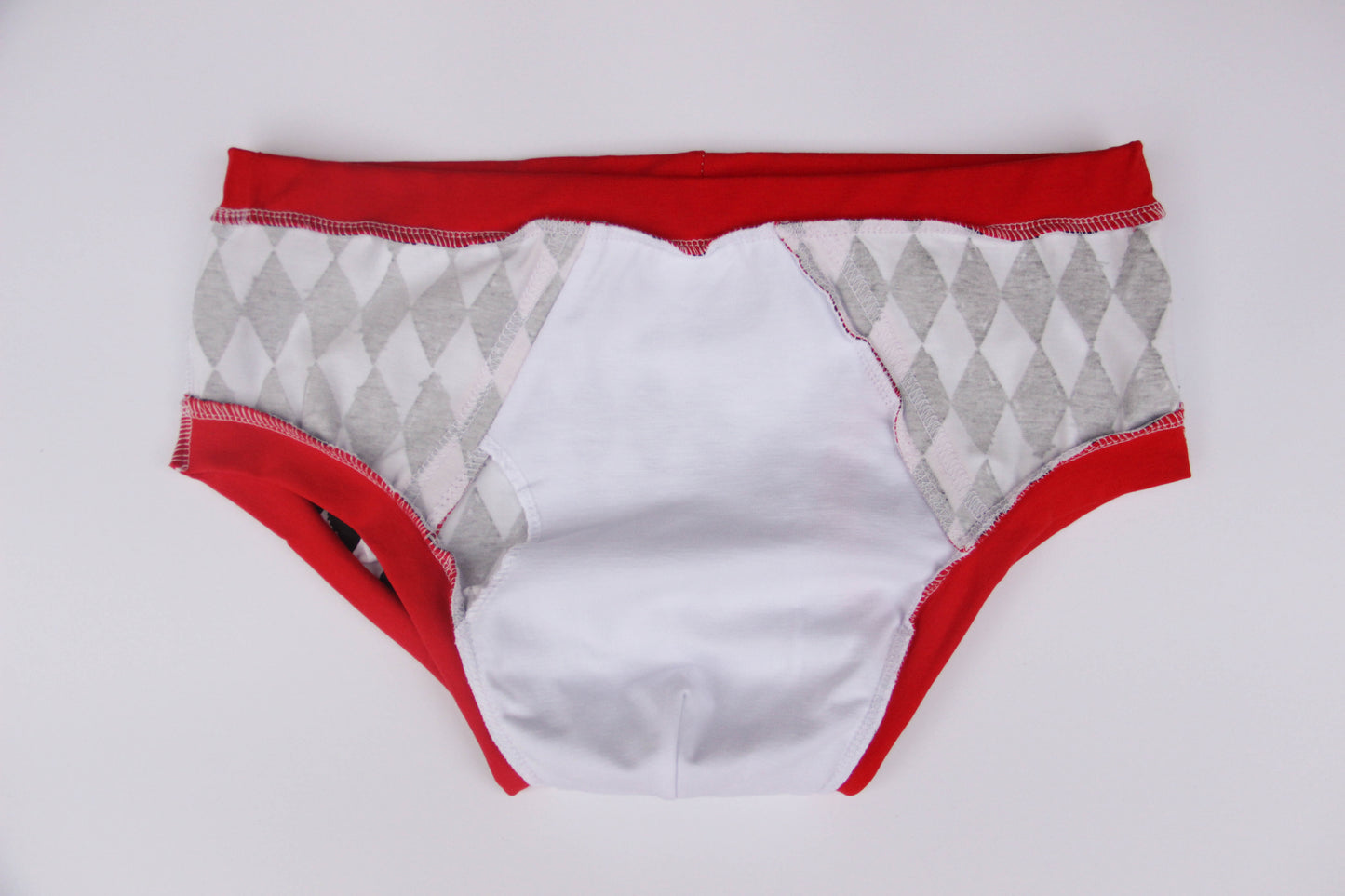 ABDL briefs Harlequin cage