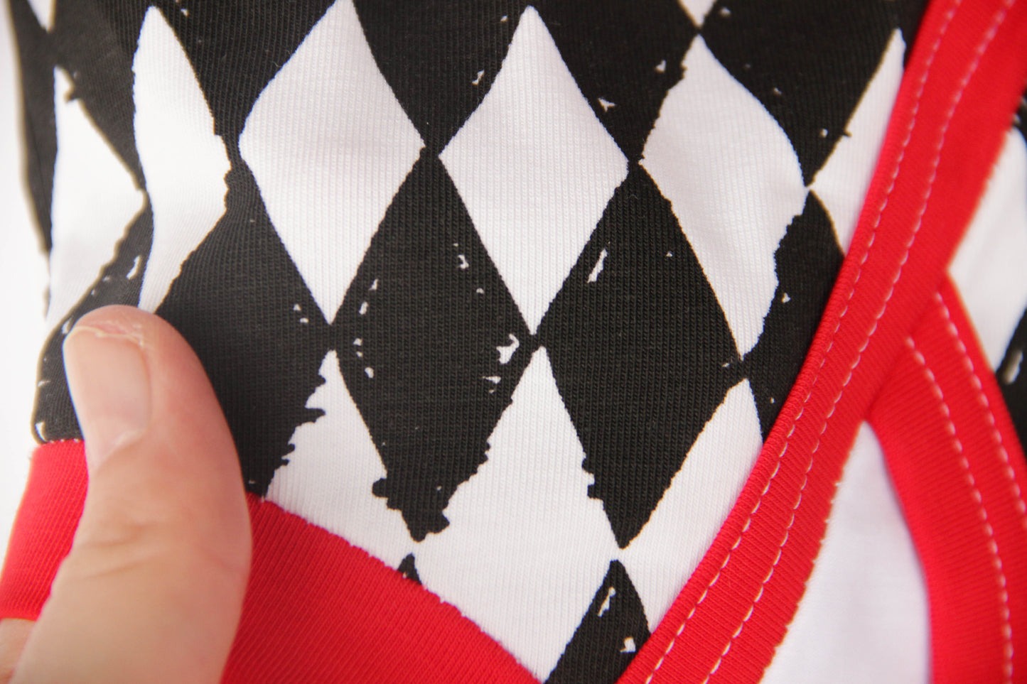 ABDL briefs Harlequin cage