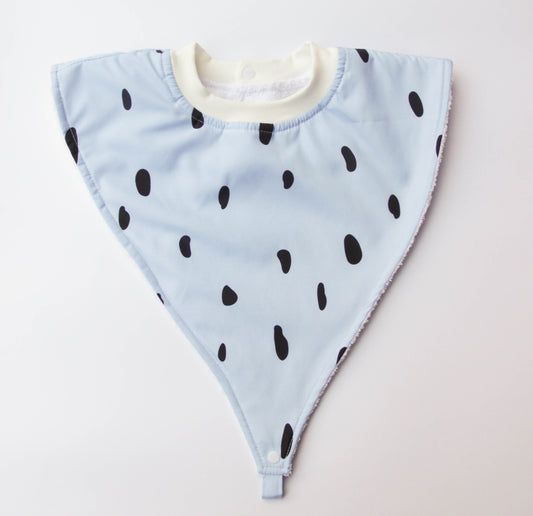 Adult Bib with Pacifier Loop
