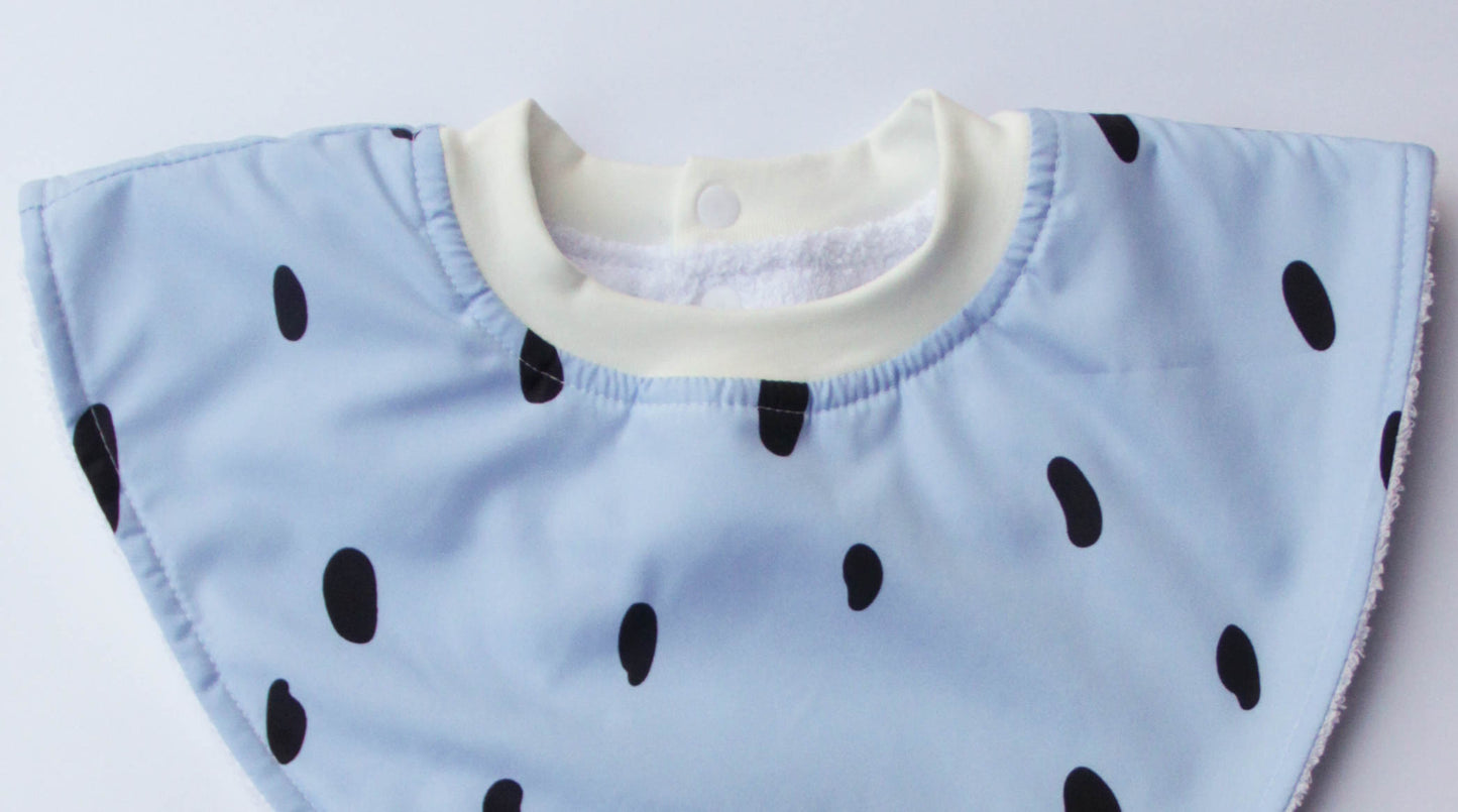 Adult Bib with Pacifier Loop