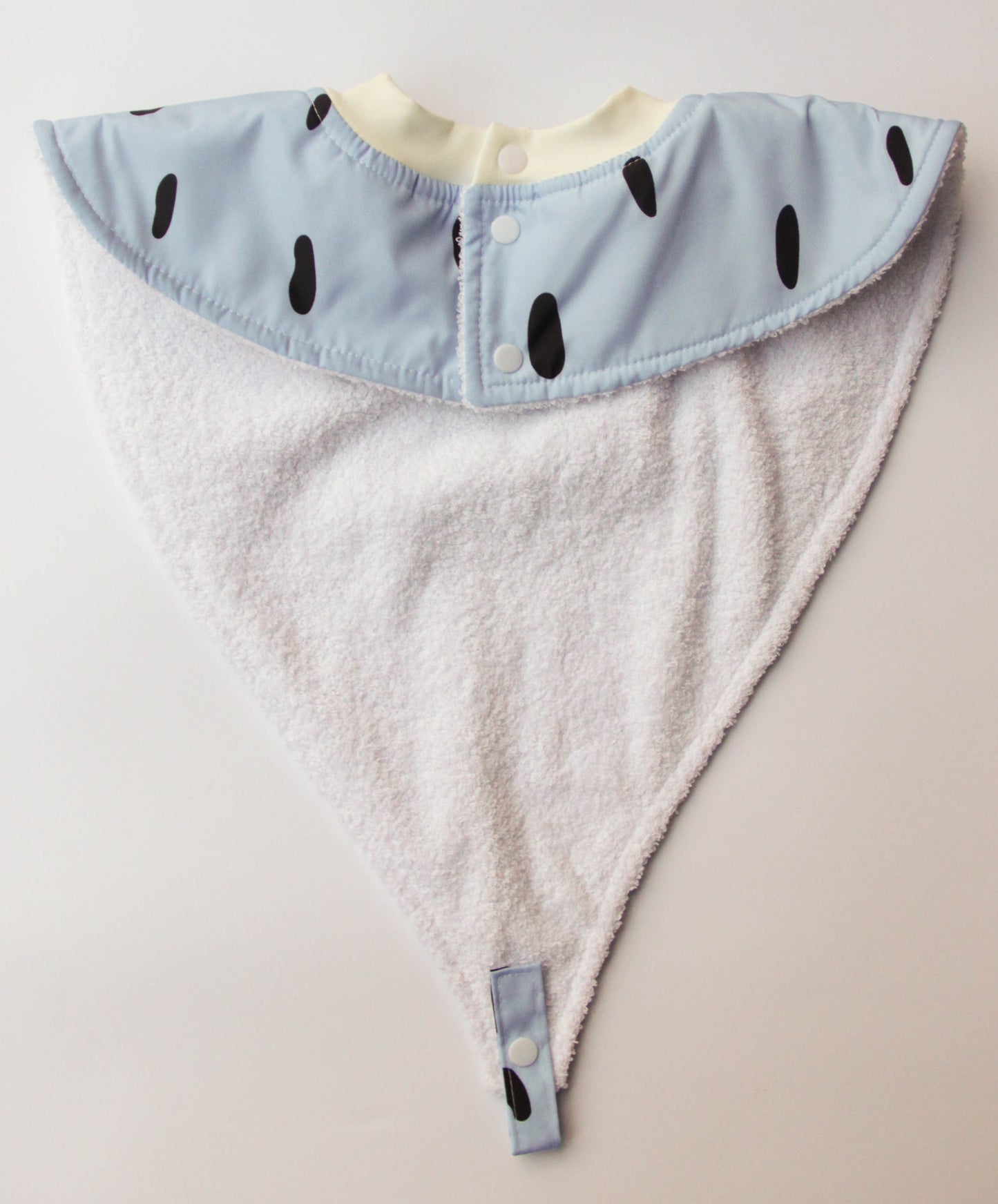 Adult Bib with Pacifier Loop