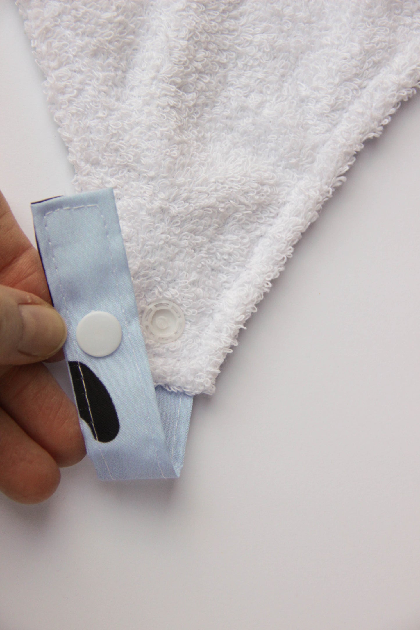 Adult Bib with Pacifier Loop