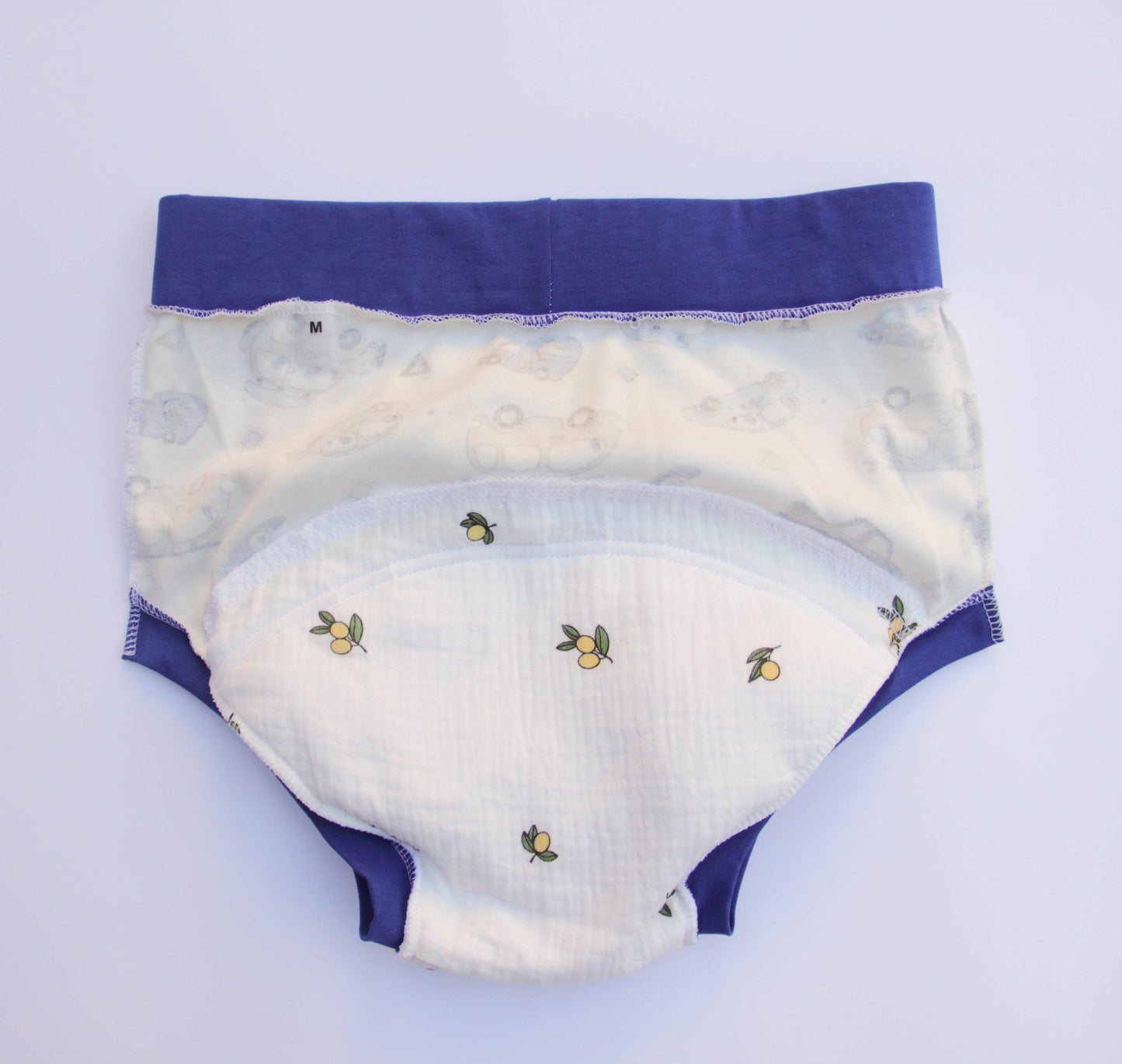 ABDL training pants for adult Blue cars