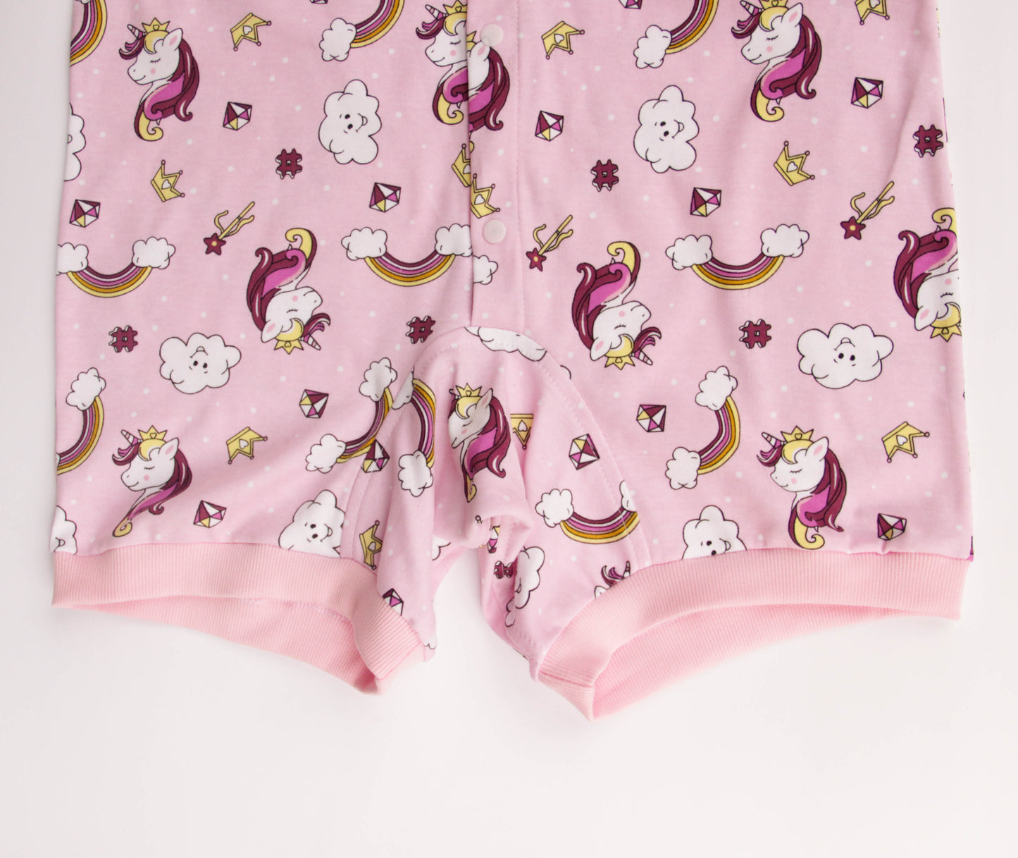 ABDL romper Unicorns and Rainbows