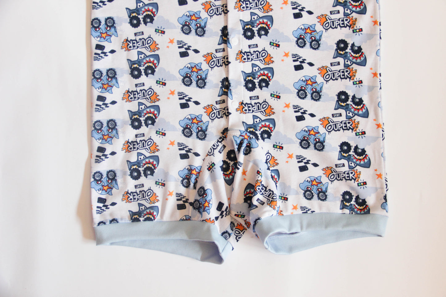 ABDL romper Shark machines